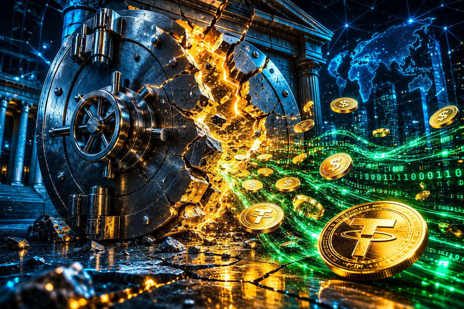 Stablecoins Rumo a US$ 1 Trilhão: O Dinheiro Digital que os Bancos Temem